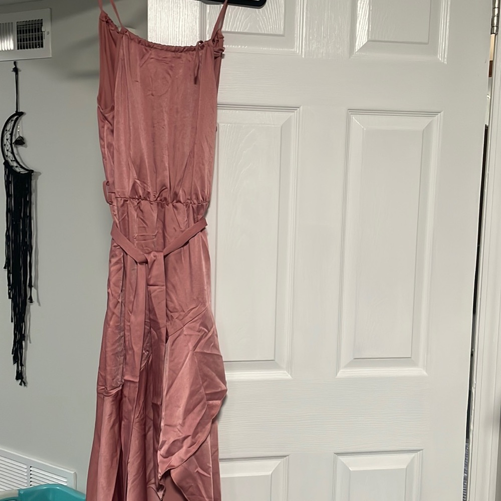 Cupshe Sinemorets High Low Hem Backless Dress Size M